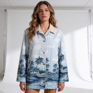 Vintage Lauren Ralph Lauren Coastal Grandmillenial Barn Chore Jacket M